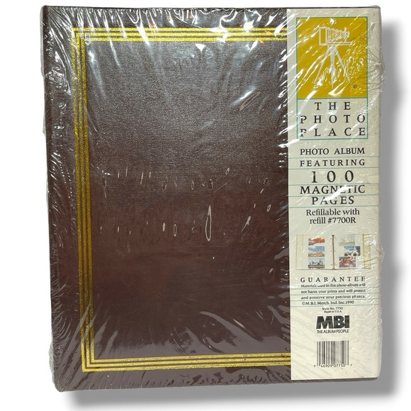 MBI Other - The Library Collection Vintage 100 Page Photo Albums NEW SEALED MBI Brown